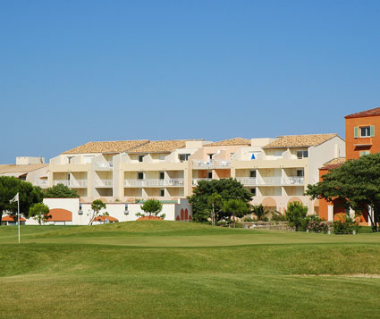 Location de résidences vacances en Languedoc-Roussillon au Cap d'Agde : résidence Palmyra Golf