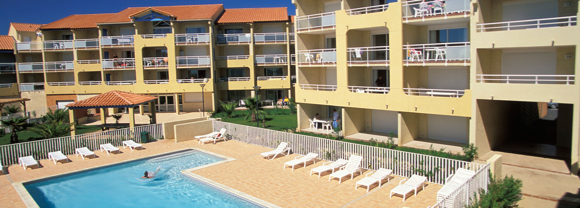 Holiday rental at Valras : Alizea Beach residence