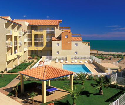 Location de résidences vacances en Languedoc-Roussillon à Valras-Plage : résidence Alizéa Beach