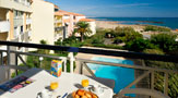 Savanna Beach residence : Holiday rental in residence at Cap d'Agde in Languedoc Roussillon